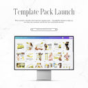 Lemon Bottle Instagram Templates White Theme