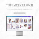 Purple Nail Technician Social Media Templates