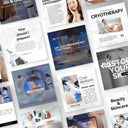 Cryotherapy Instagram Templates