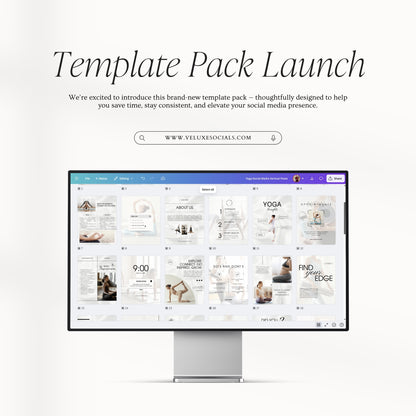 Yoga Coach Social Media Template