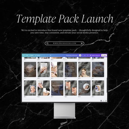 Mesotherapy social media templates