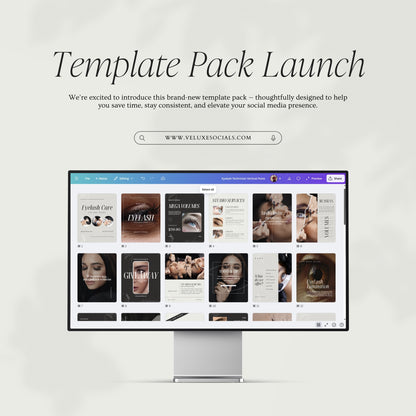 Lash Technician Social Media Pack