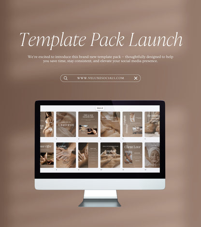 Lymphatic Drainage social media templates