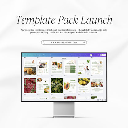 Nutrition Coach social media template