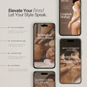 Lash Technician Instagram Template Bundle