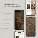 Skincare Brown Social Media Templates