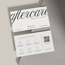 Permanent Makeup Brow Aftercare Card