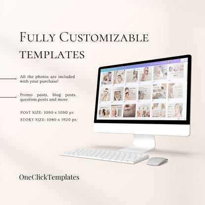 Botox&Fillers Instagram Templates