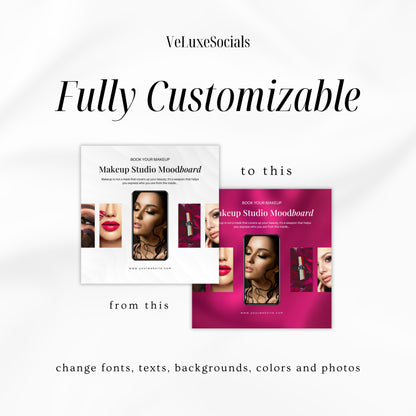 Makeup Artist Social Media Pack