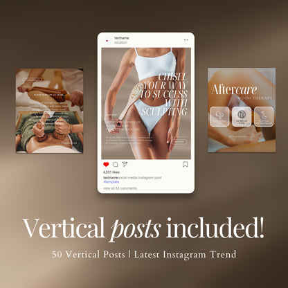 Wood Therapy Instagram Templates