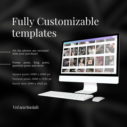Lip Blushing Social Media Templates