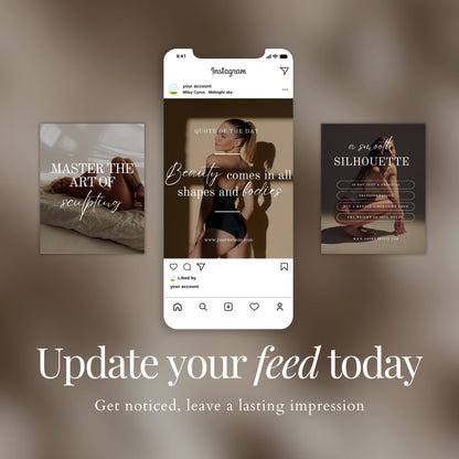 Body Sculpting Social Media Quotes