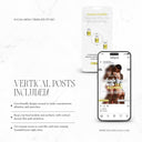 Lemon Bottle Instagram Templates White Theme