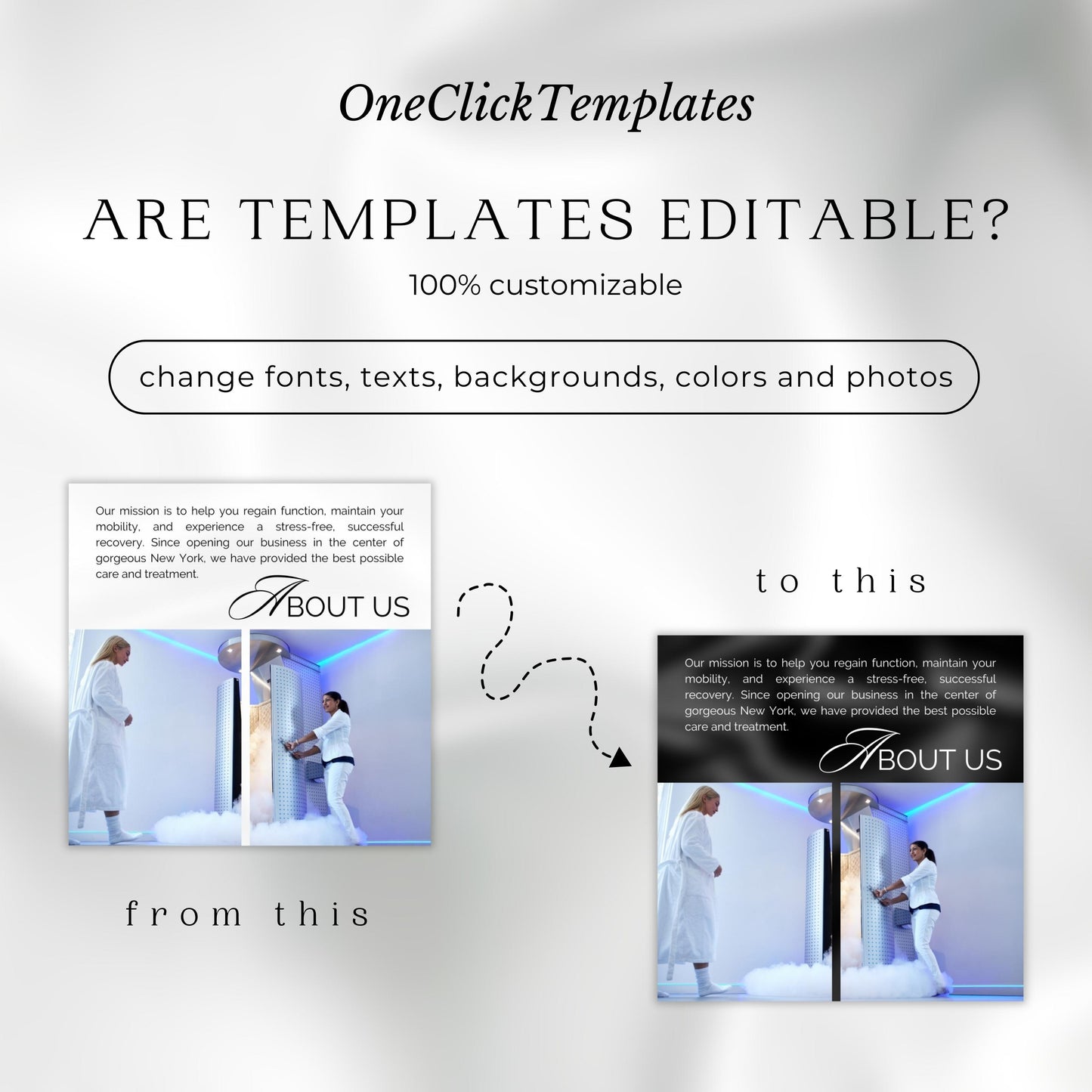 80 Cryotherapy Instagram Templates