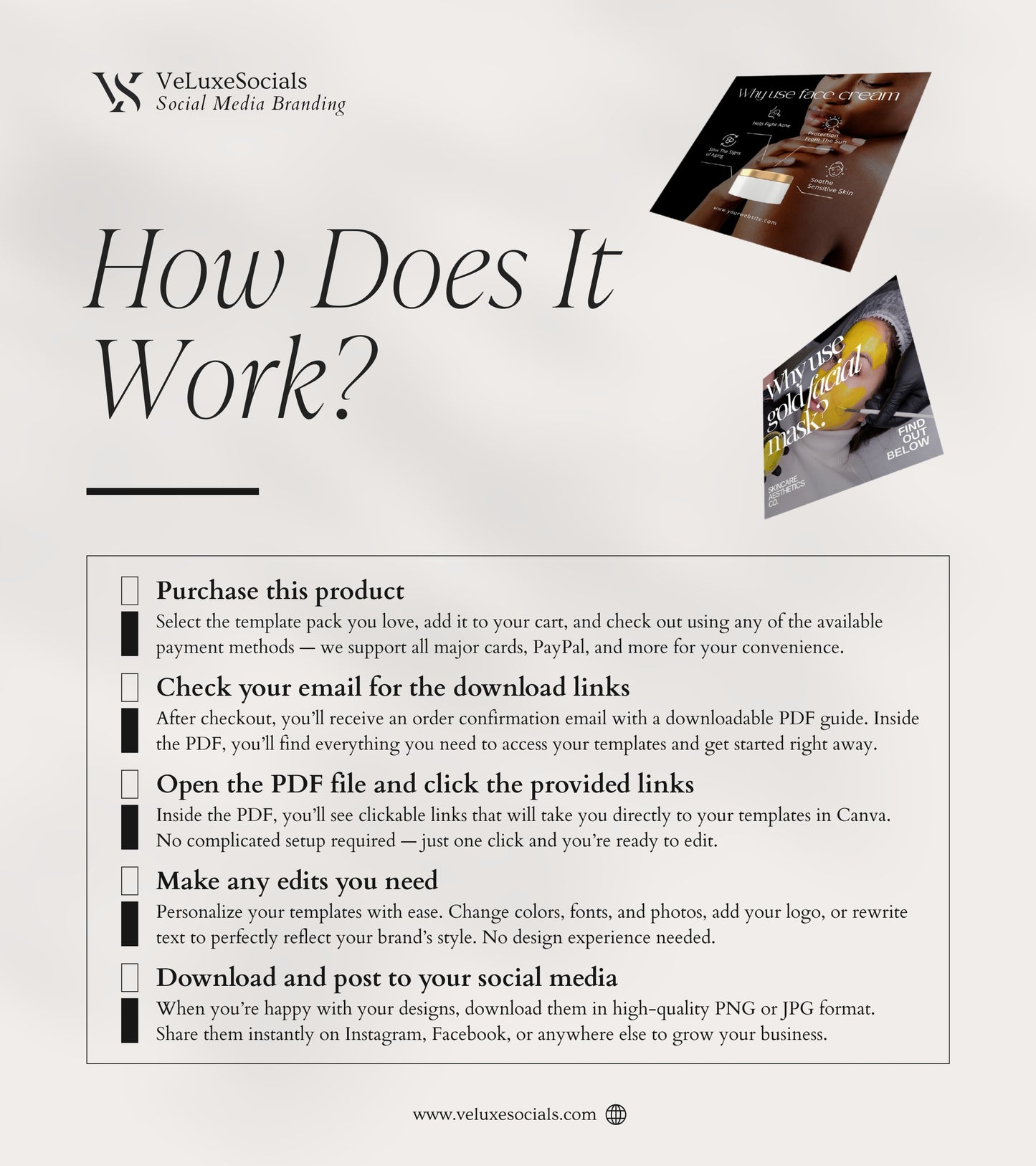 Skincare Specialist Social Media Pack