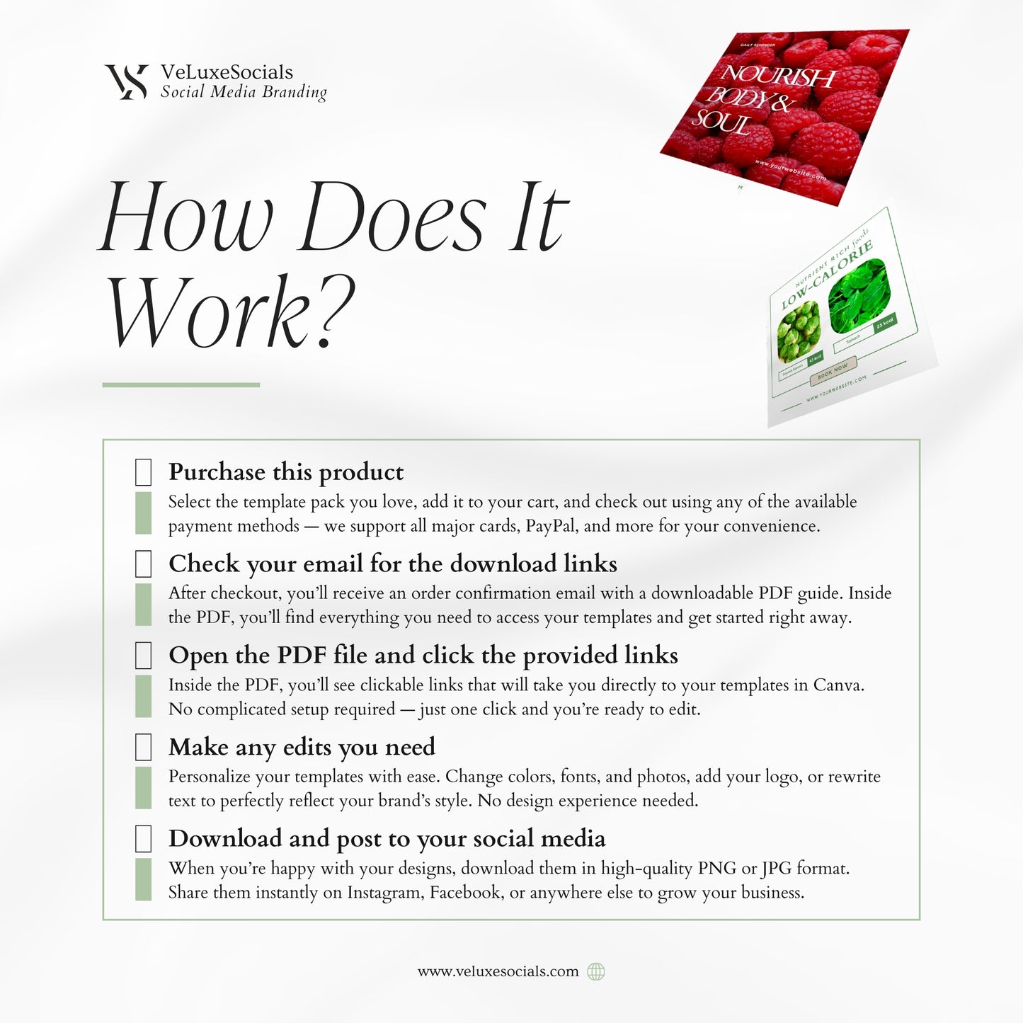 Nutrition Coach social media template