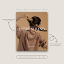 Beige Hairstylist social media template