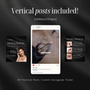 Black Brow Specialist Social Media Templates