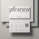 Permanent Makeup Brow Aftercare Card