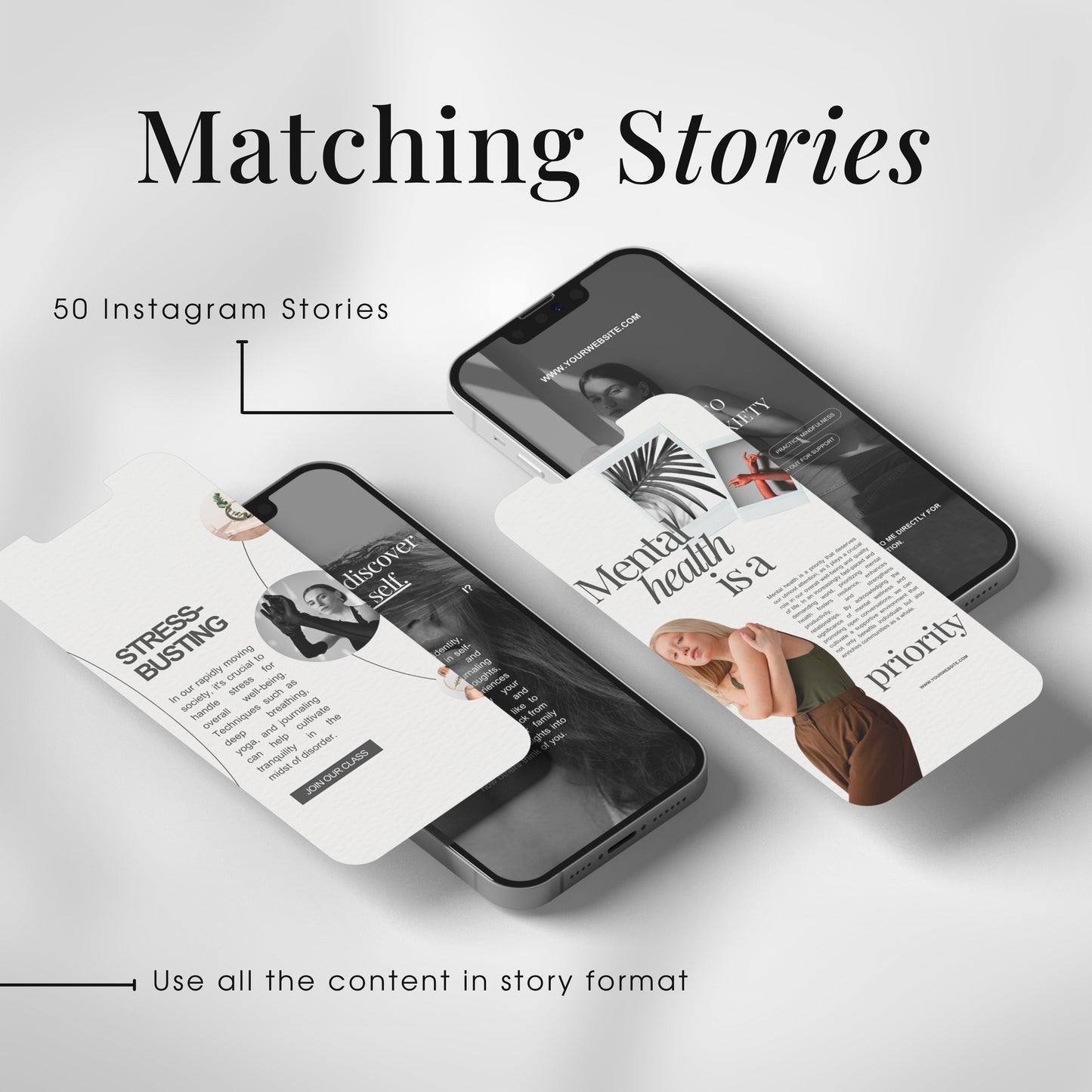 Mental Health Coach Instagram Templates