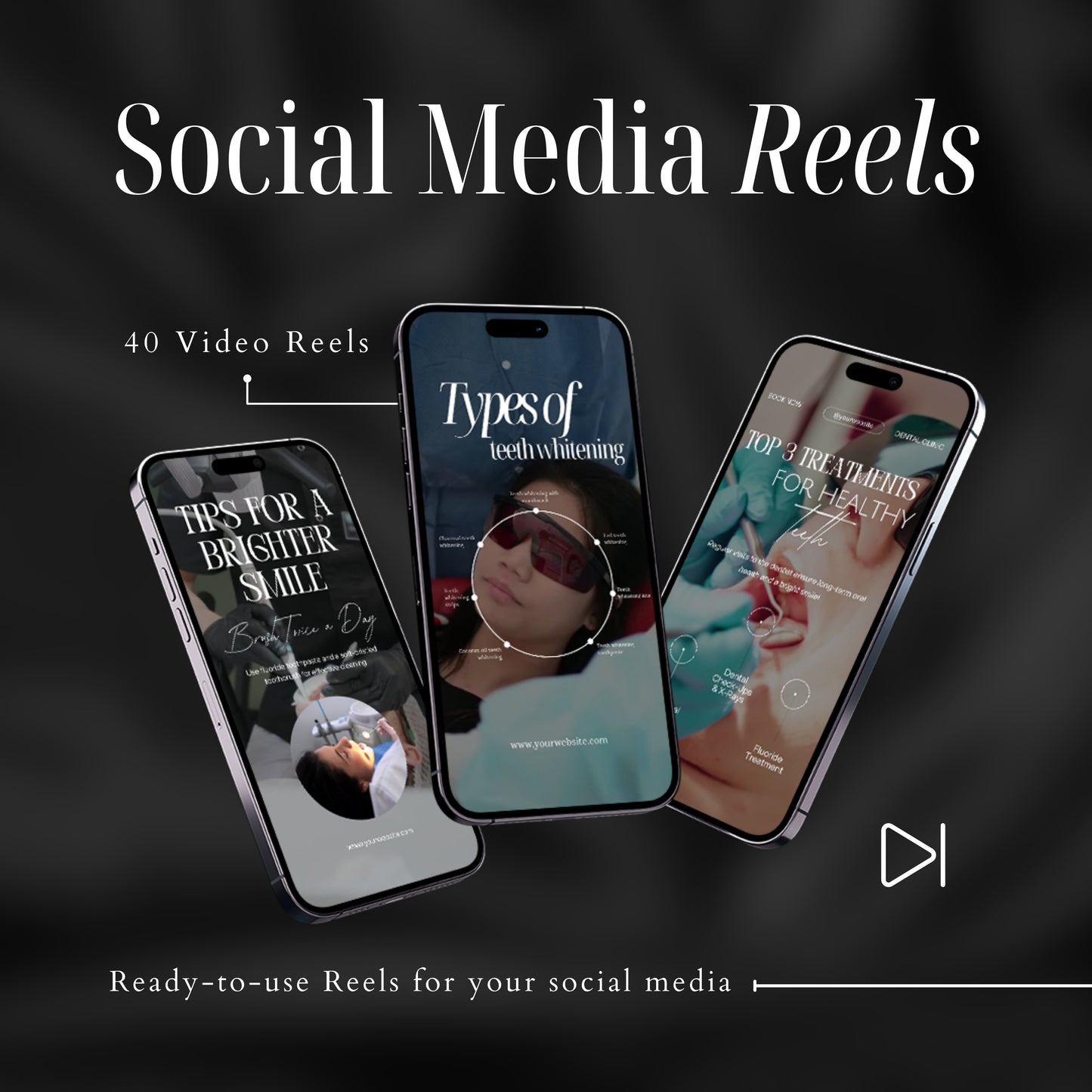 600 DENTAL CARE SOCIAL MEDIA BUNDLE