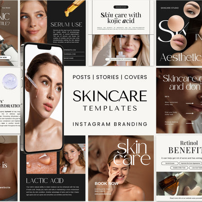 Skincare Instagram Templates